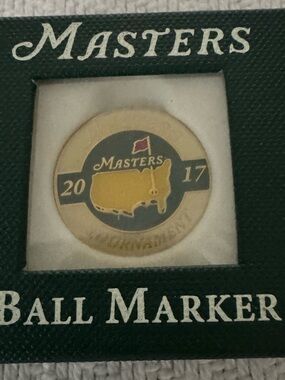 Masters 2017 Tournament Ball Marker